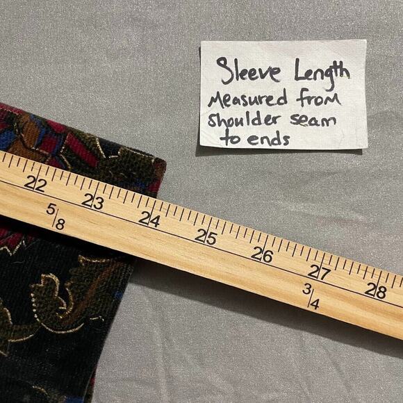 TanJay Dinner Jacket Womens Size 14 Dark Black Velvet Blazer Smoking Whimsigoth - Picture 11 of 12